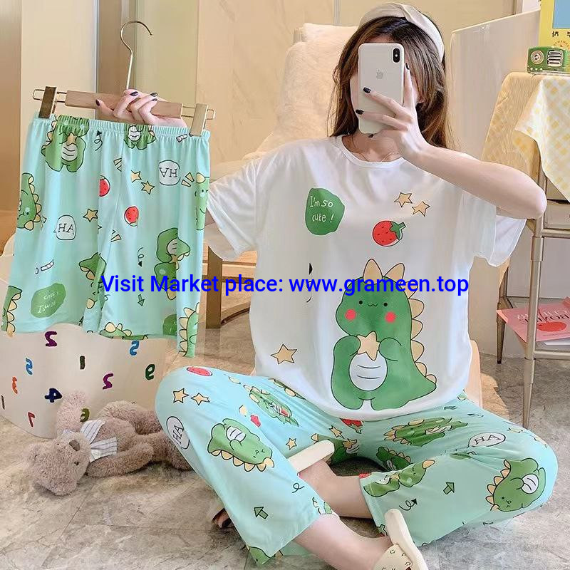 Three Piece Night Cum Casual Dress (Original Chinese)